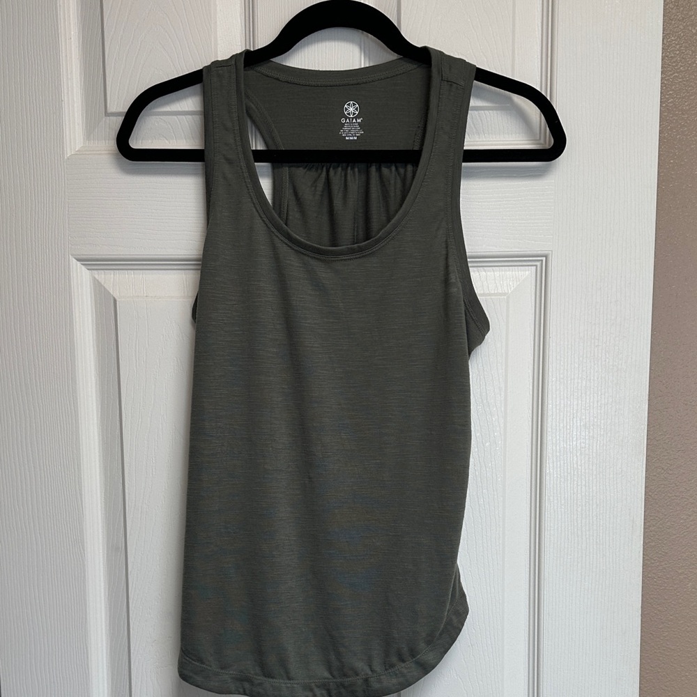 GAIAM Olive Green Women's Tank Top